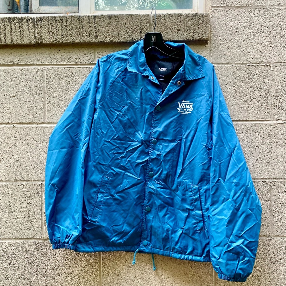 Vans Men's Vibrant Blue Windbreaker
